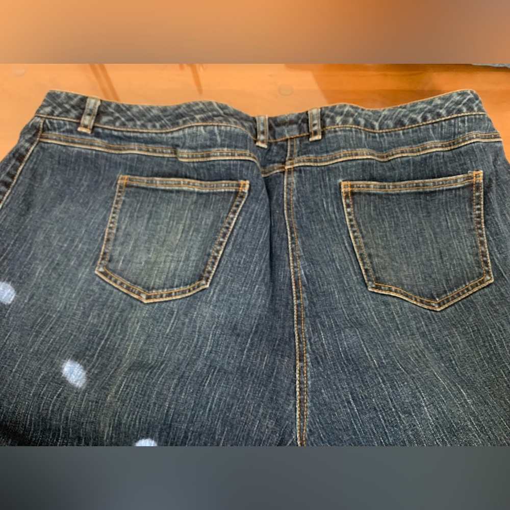 Talbots Dark Blue Cropped Jeans - Picture 6 of 8